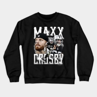 VINTAGE FOOTBALL MAXX CROSBY BOOTLEG Crewneck Sweatshirt